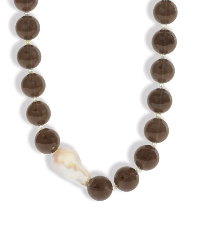 Mixed Shape Chunky Stone Necklace | 12mm sold by Blue Ruby