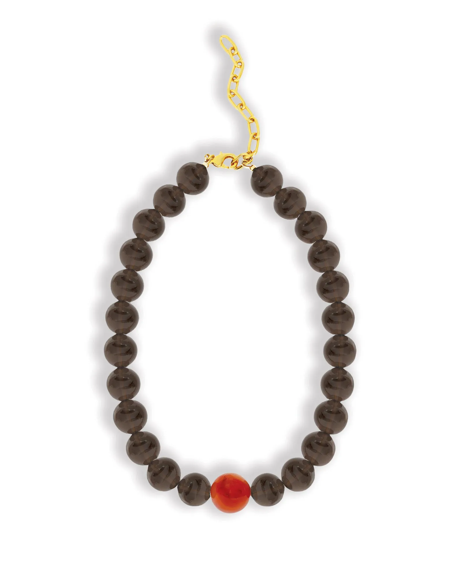 Mixed Shape Chunky Stone Necklace | 14mm sold by Blue Ruby product image thumbnail 3