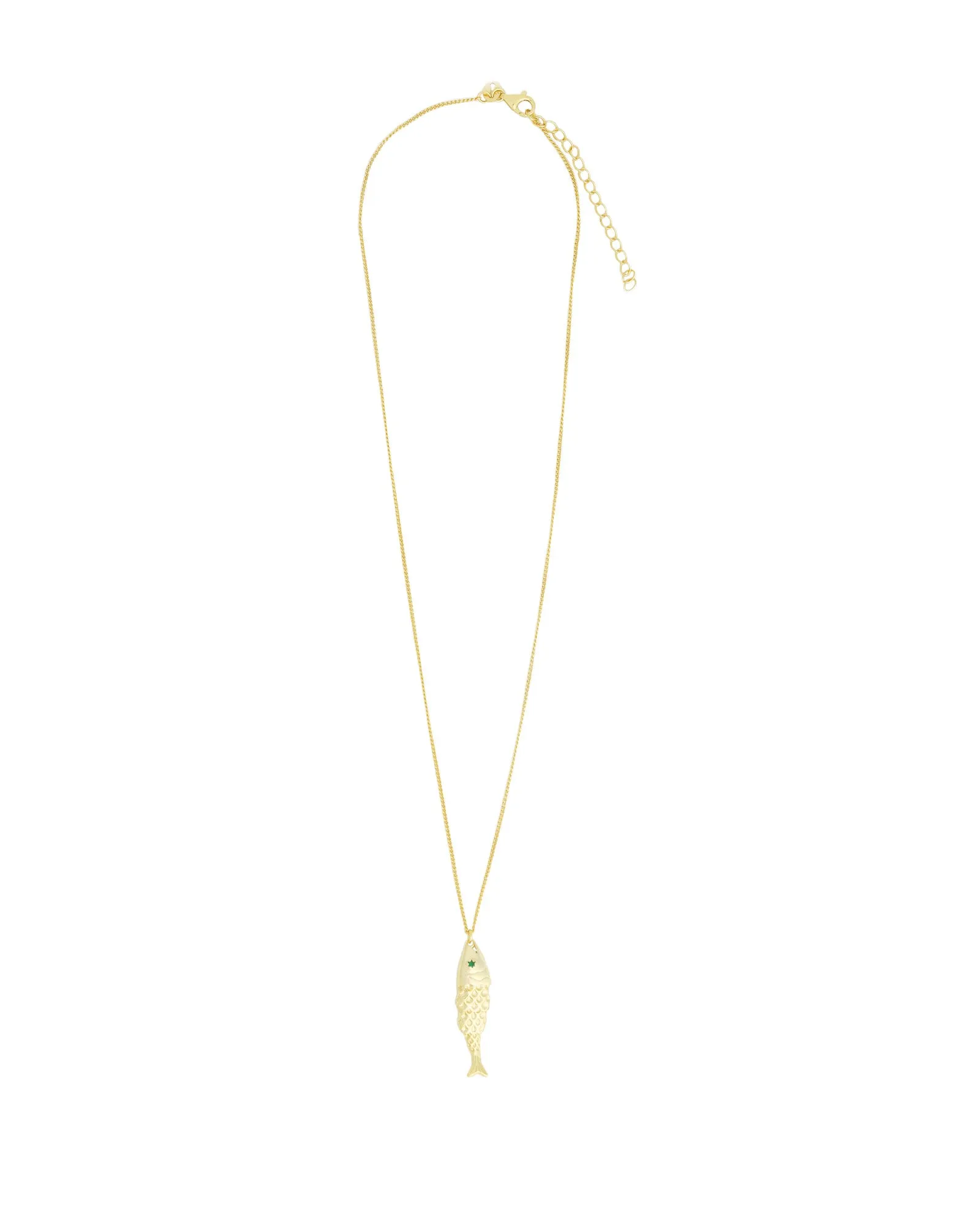 Fish CZ Necklace sold by Blue Ruby product image thumbnail 3