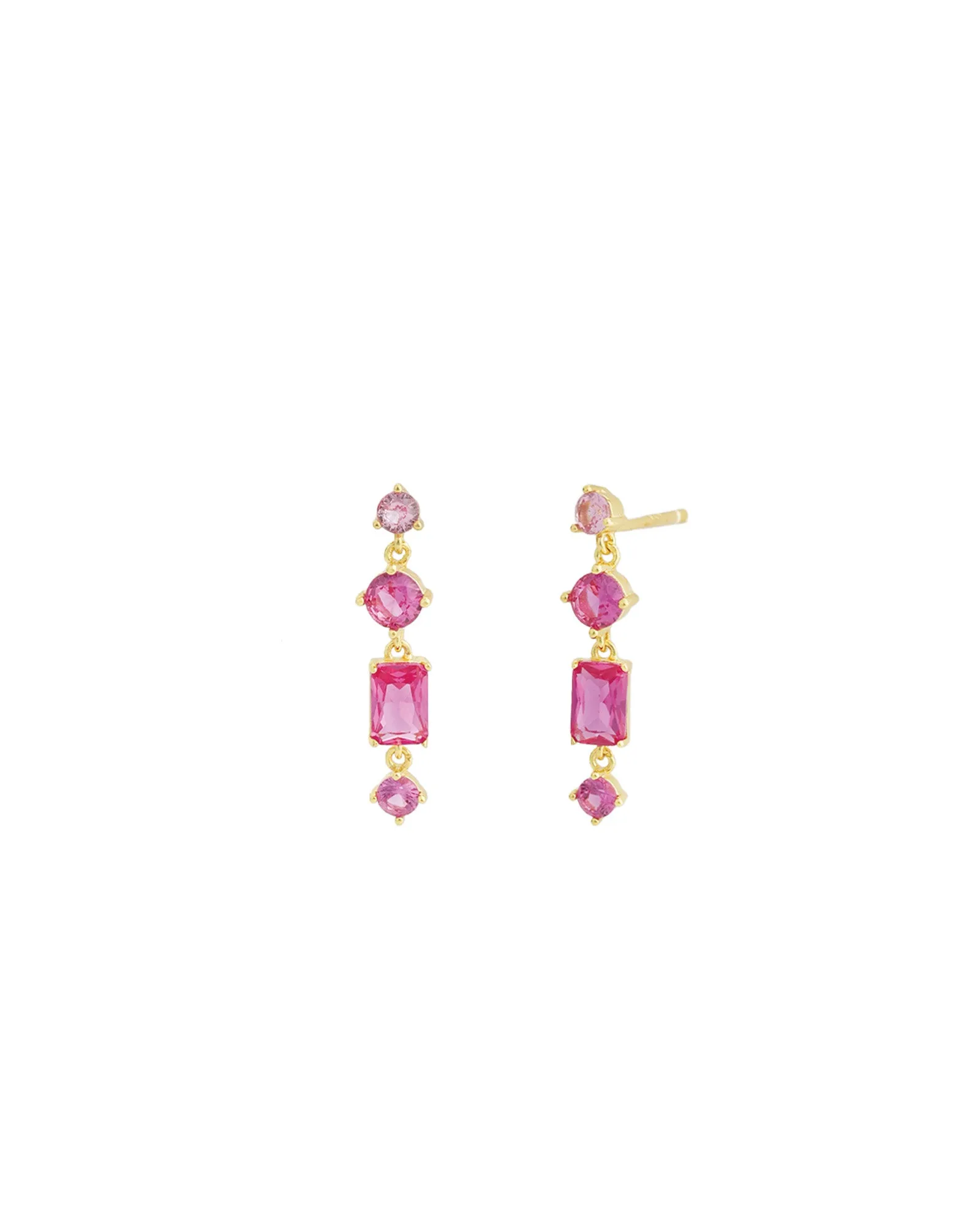 Four Stone Drop Earrings sold by Blue Ruby