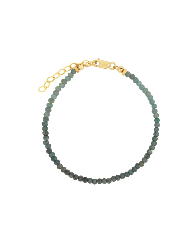 Shaded Blue Sapphire Bracelet | 3mm sold by Blue Ruby