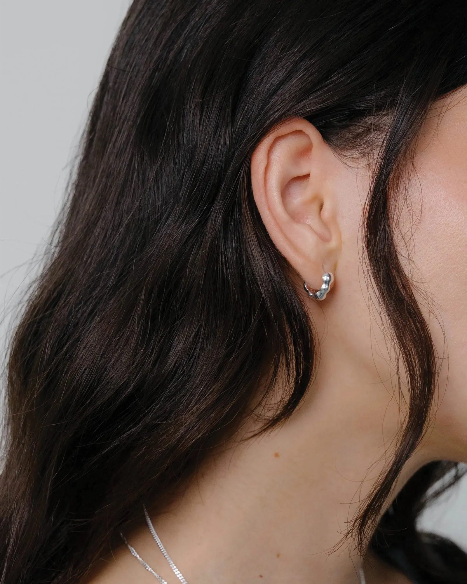 Lara Hoops | Small sold by Blue Ruby product image thumbnail 4