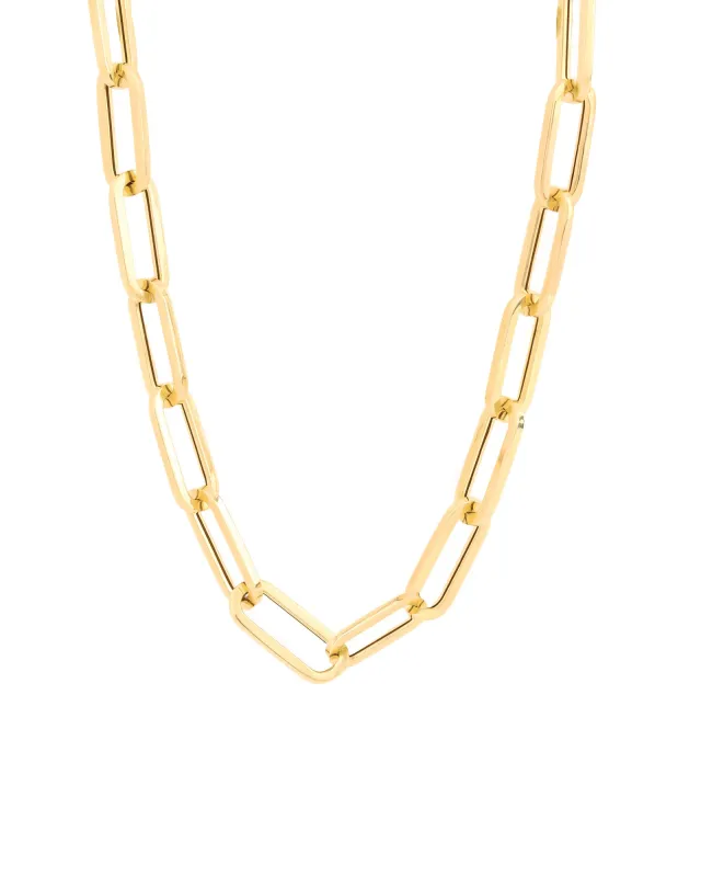 XL Paperclip Necklace sold by Blue Ruby