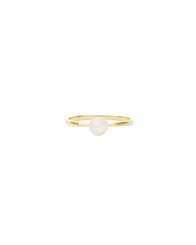 Solitaire Pearl Ring sold by Blue Ruby
