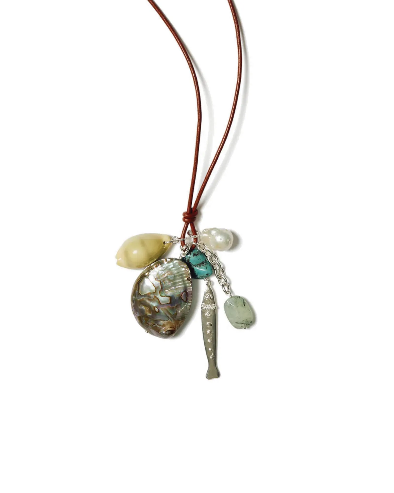 Fisherman's Charm Necklace sold by Blue Ruby