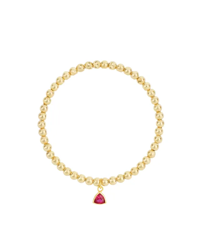 Triangle Charm Bracelet sold by Blue Ruby