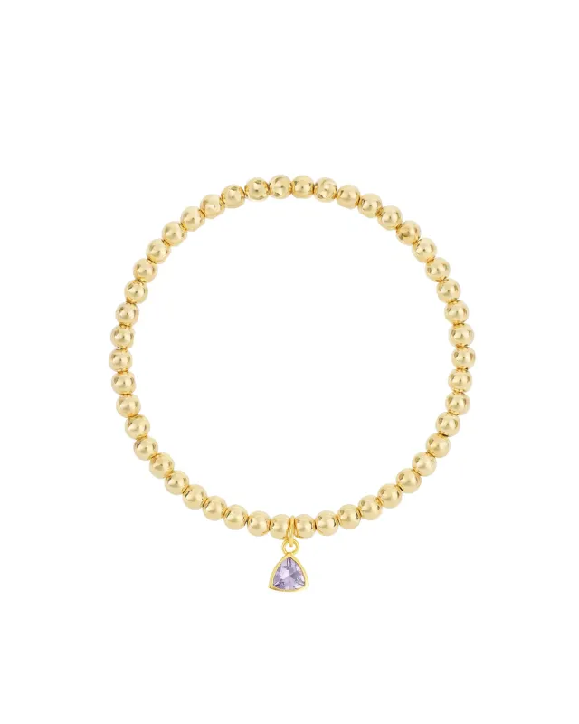 Triangle Charm Bracelet sold by Blue Ruby