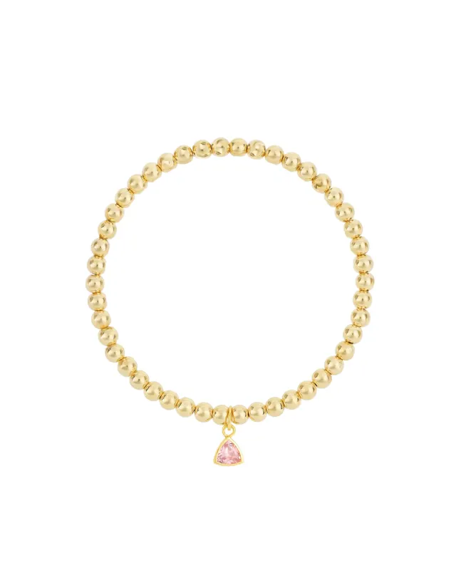 Triangle Charm Bracelet sold by Blue Ruby