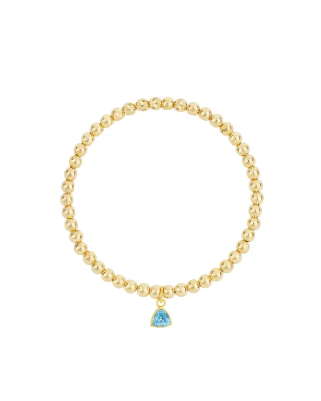 Triangle Charm Bracelet sold by Blue Ruby