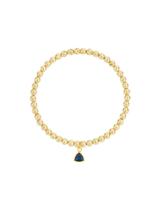 Triangle Charm Bracelet sold by Blue Ruby