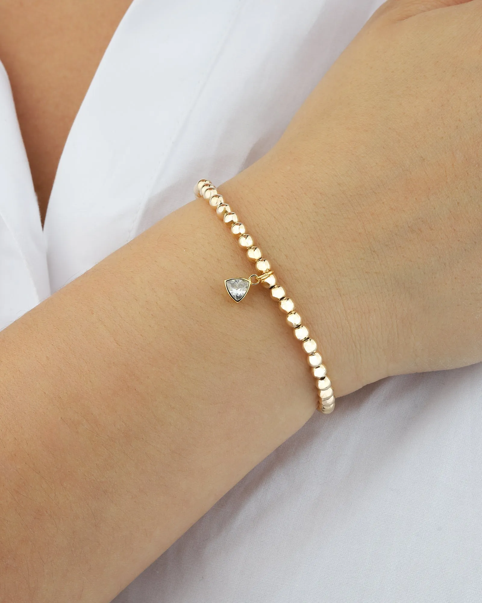 Triangle Charm Bracelet sold by Blue Ruby product image thumbnail 2