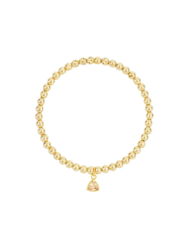 Triangle Charm Bracelet sold by Blue Ruby