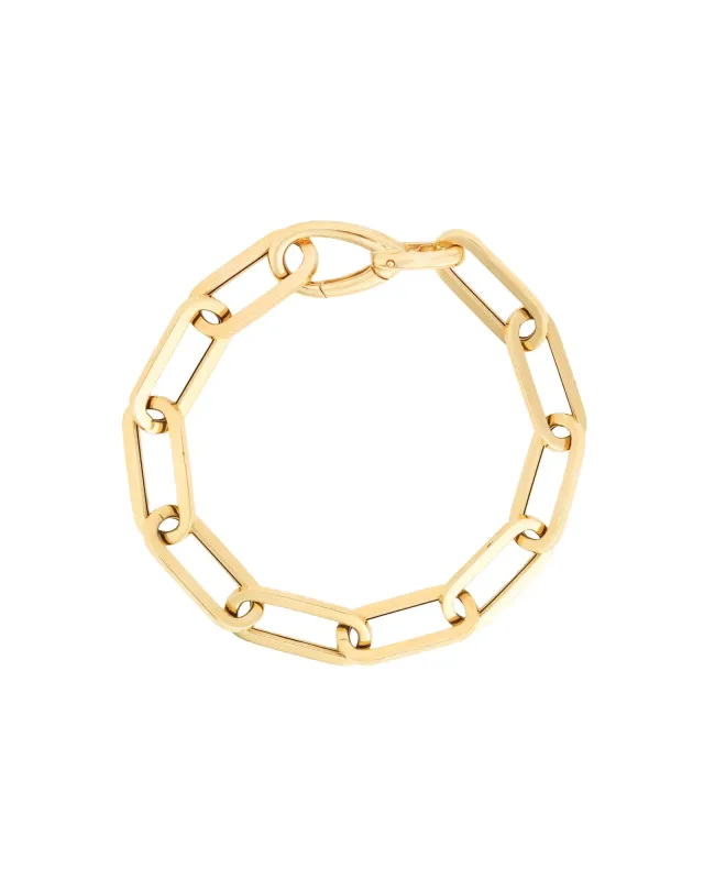 XL Paperclip Bracelet sold by Blue Ruby