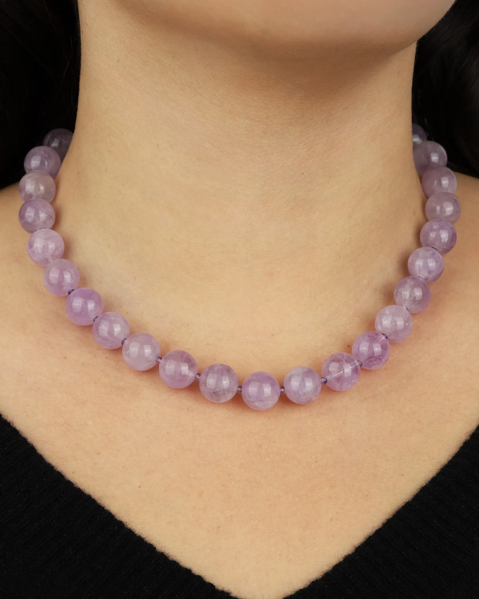 Mixed Shape Chunky Stone Necklace | 12mm sold by Blue Ruby product image thumbnail 2