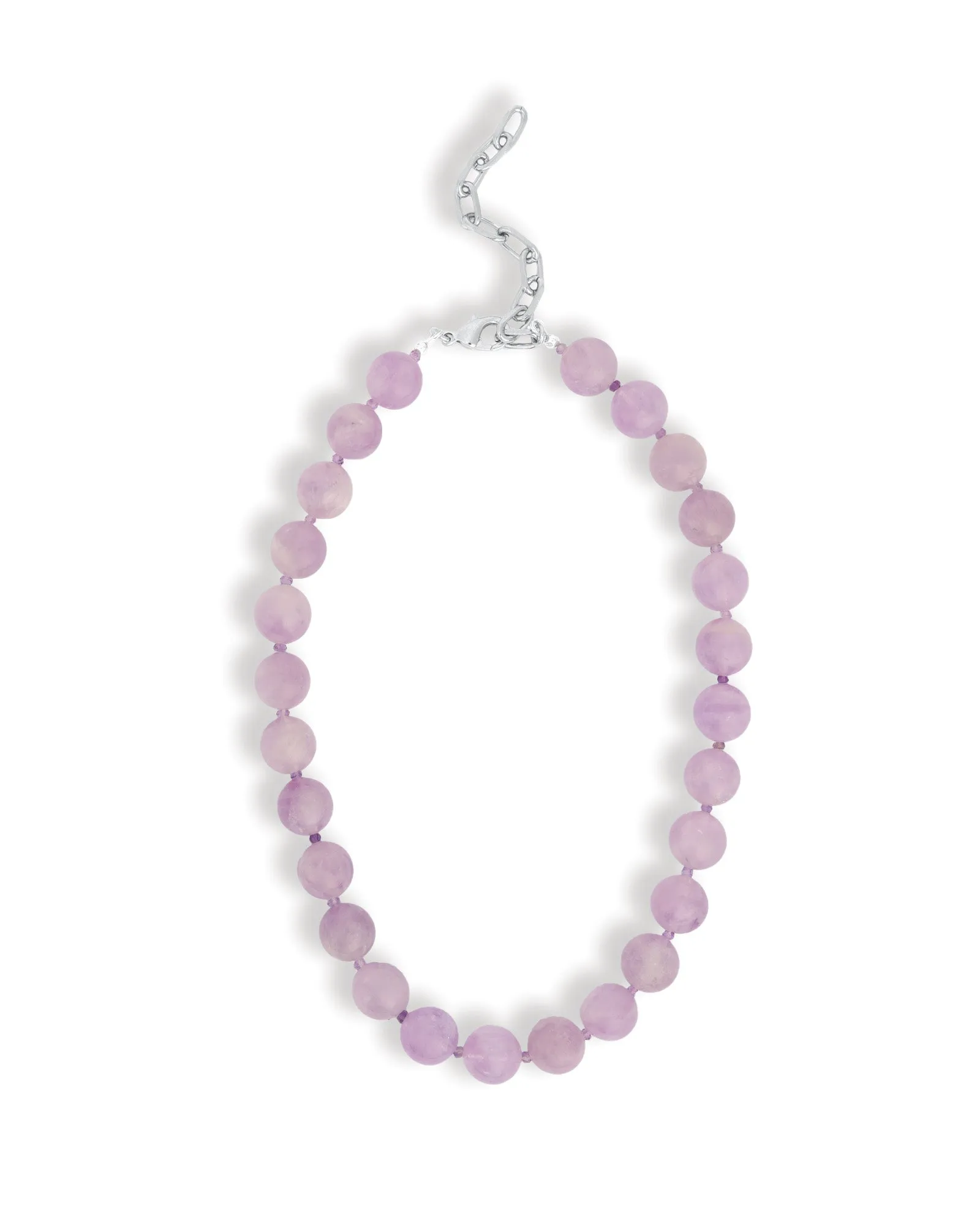 Mixed Shape Chunky Stone Necklace | 12mm sold by Blue Ruby product image thumbnail 3