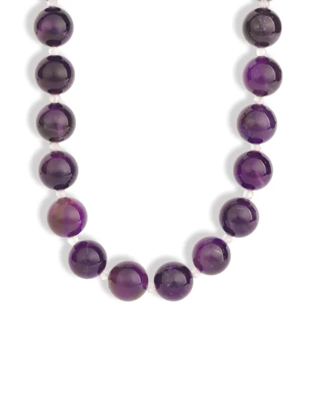 Mixed Shape Chunky Stone Necklace | 14mm sold by Blue Ruby
