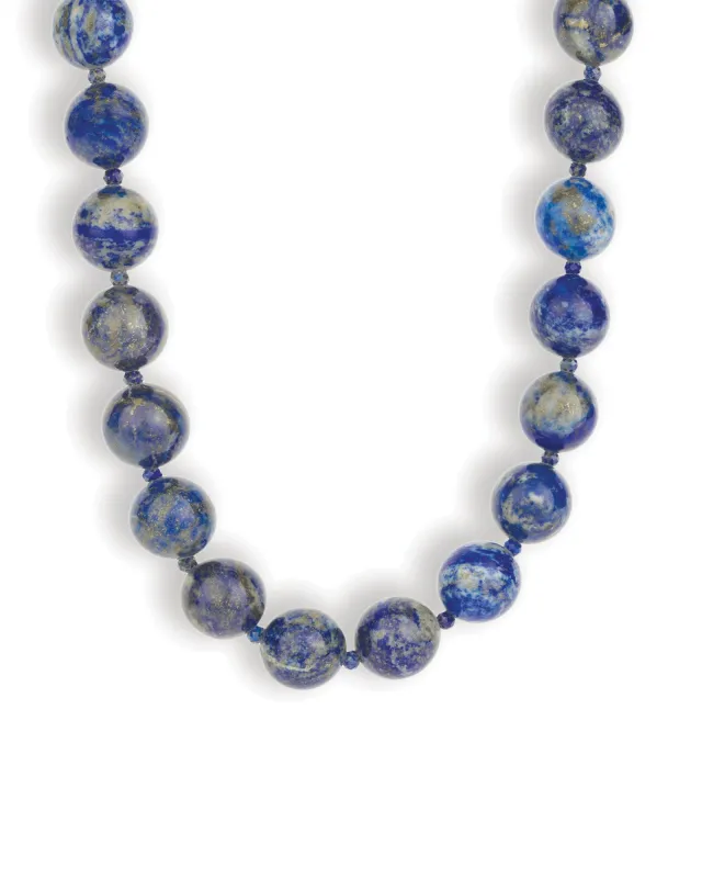 Mixed Shape Chunky Stone Necklace | 14mm sold by Blue Ruby
