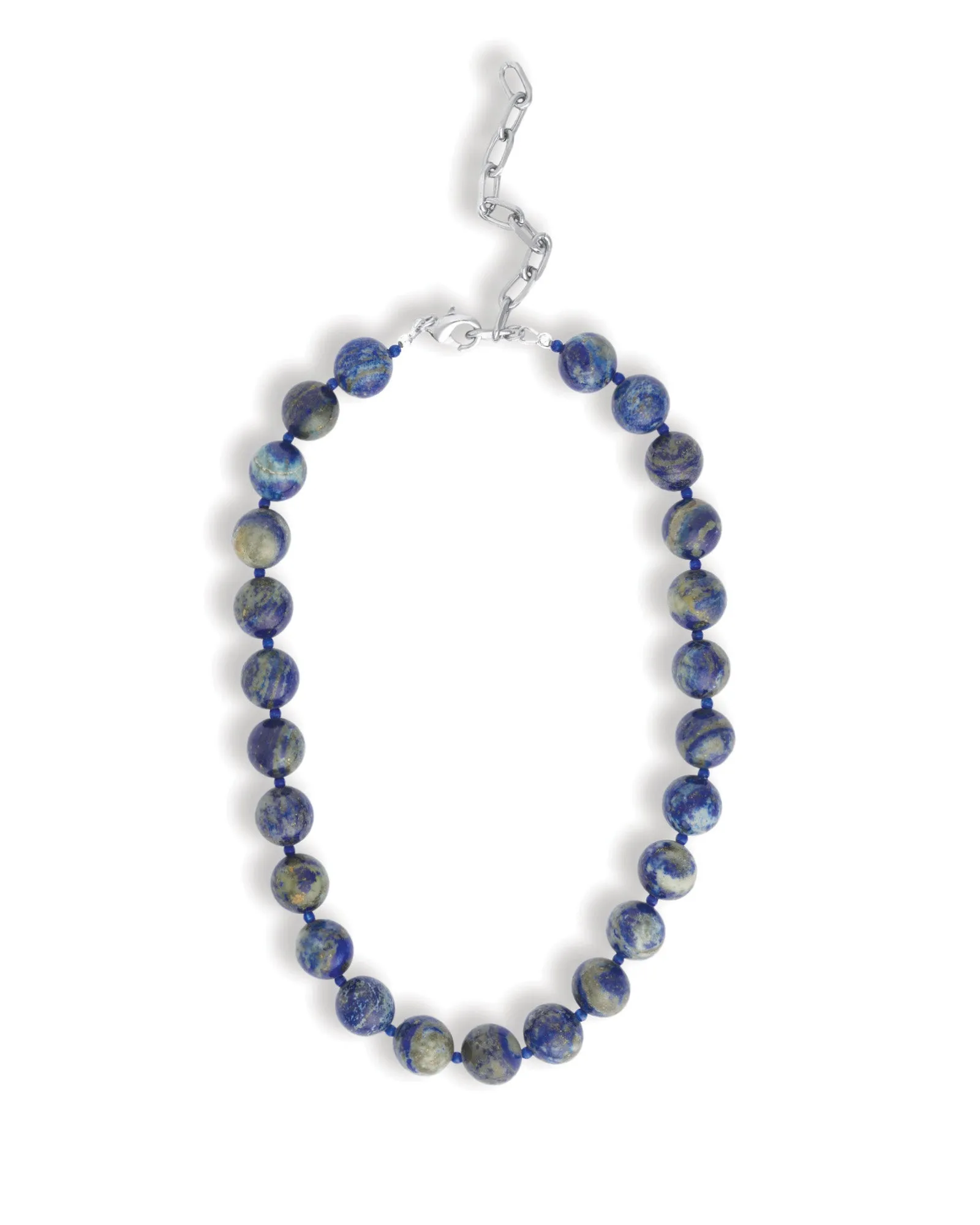 Mixed Shape Chunky Stone Necklace | 12mm sold by Blue Ruby product image thumbnail 3