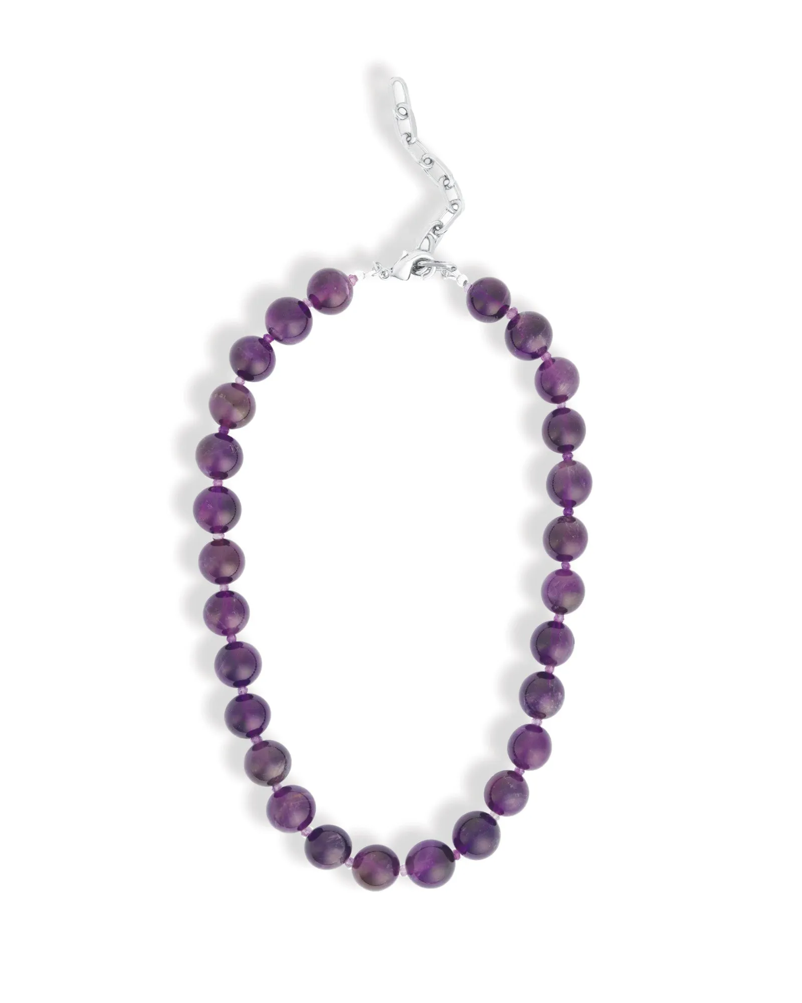 Mixed Shape Chunky Stone Necklace | 12mm sold by Blue Ruby product image thumbnail 3