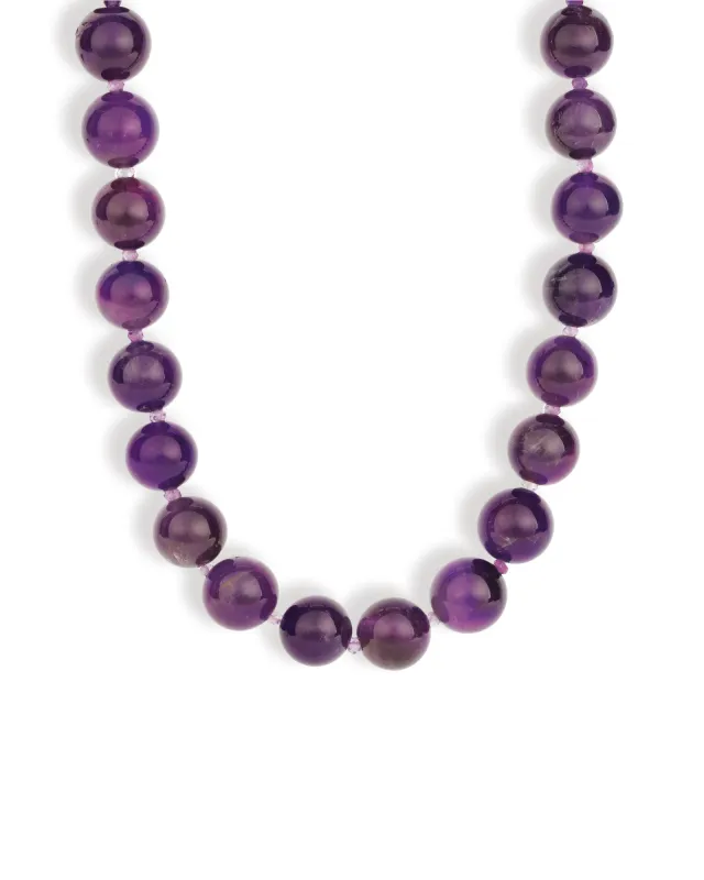 Mixed Shape Chunky Stone Necklace | 12mm sold by Blue Ruby