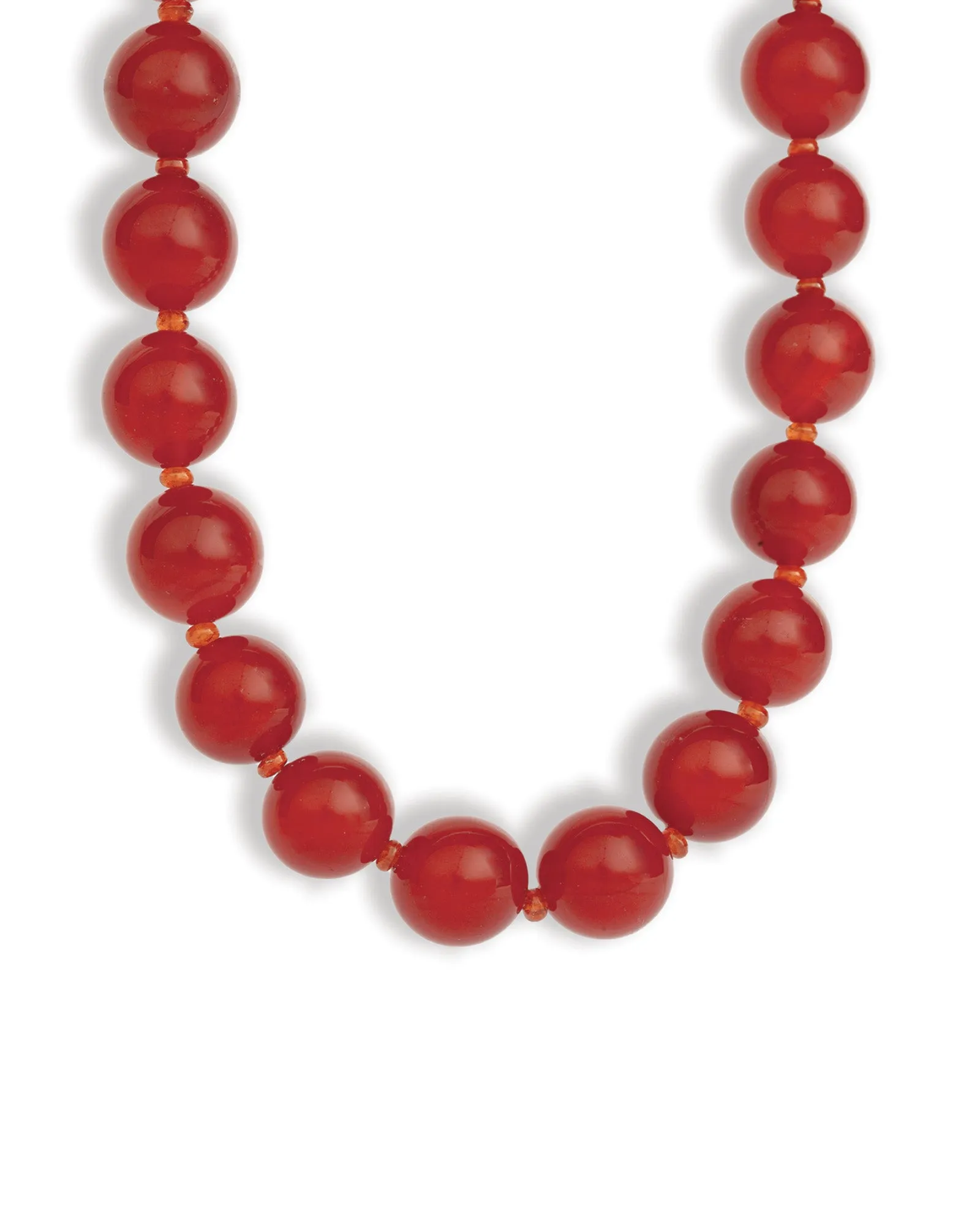 Mixed Shape Chunky Stone Necklace | 14mm sold by Blue Ruby