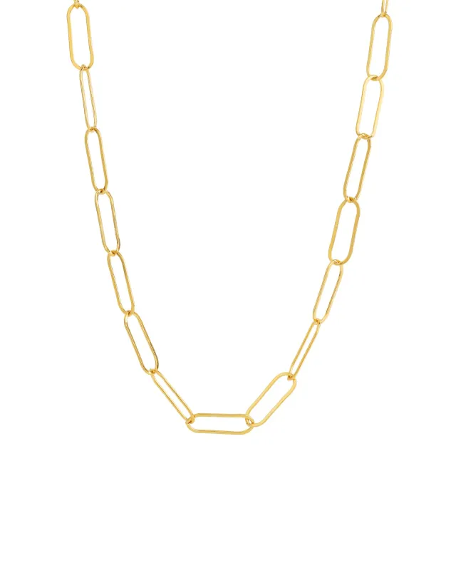 XL Paperclip Chain Necklace | 18" sold by Blue Ruby