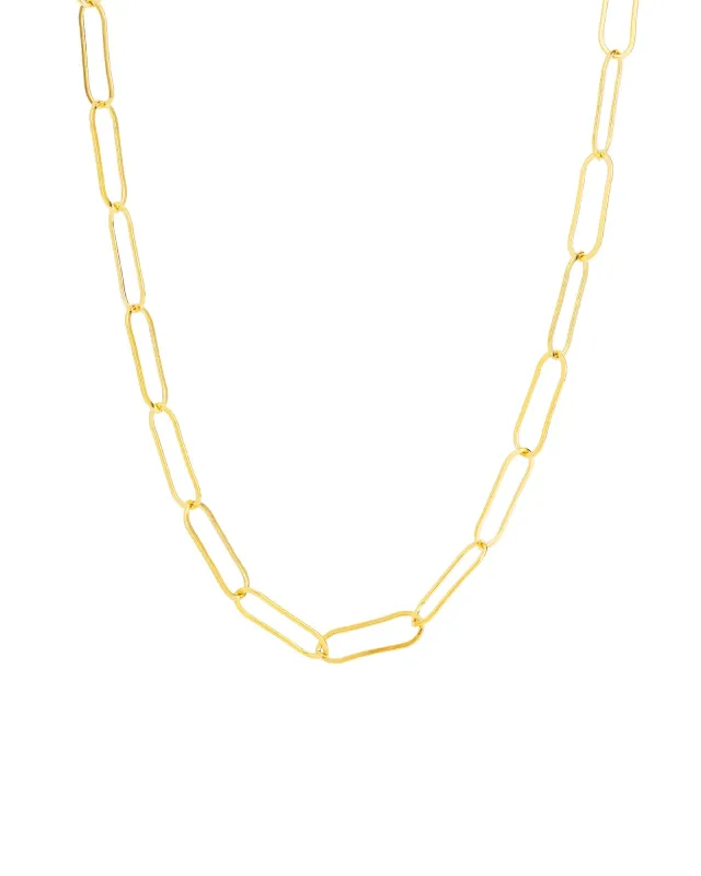 XL Paperclip Chain Necklace | 16" sold by Blue Ruby