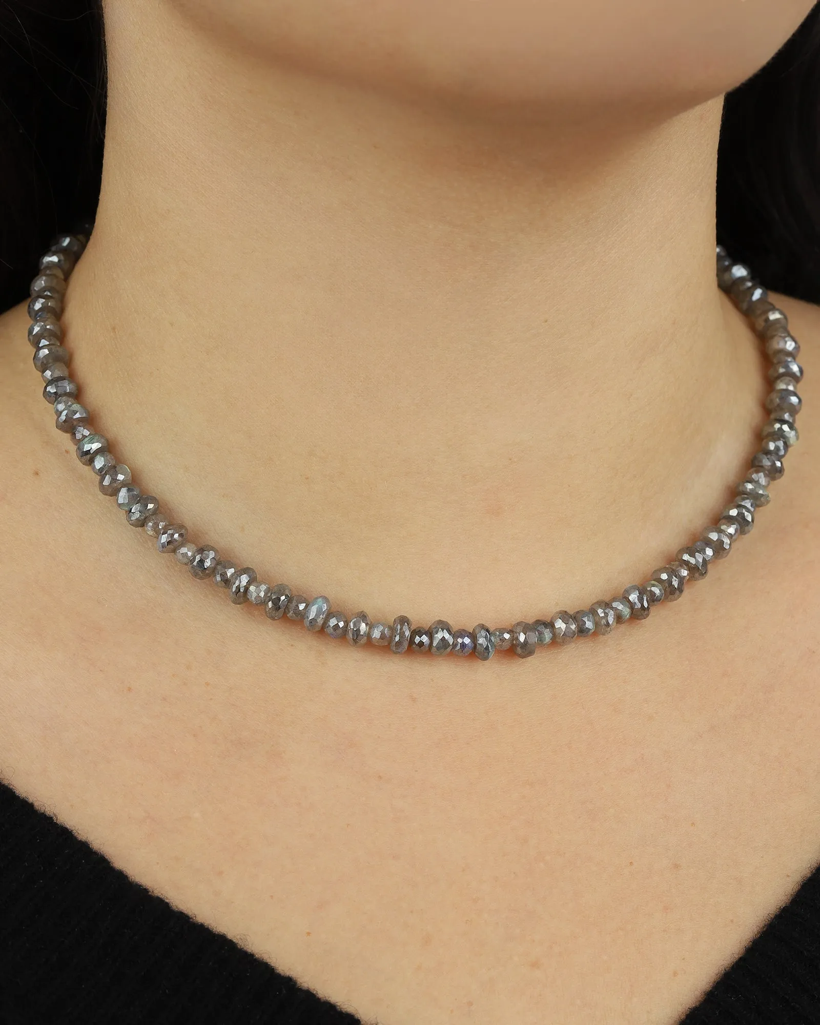 Mixed Labradorite Faceted Necklace sold by Blue Ruby product image thumbnail 2