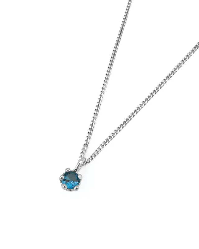 Birthstone Necklace sold by Blue Ruby