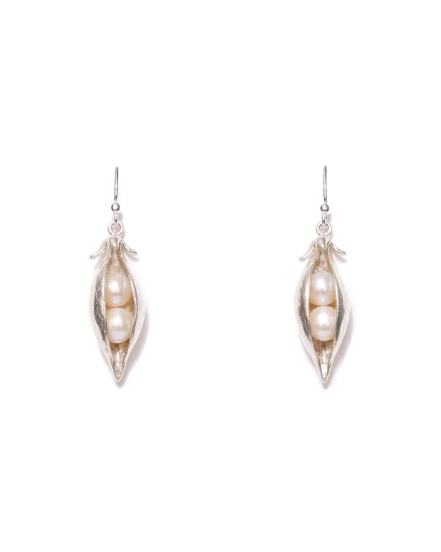 Peapod Earrings made by Chan Luu