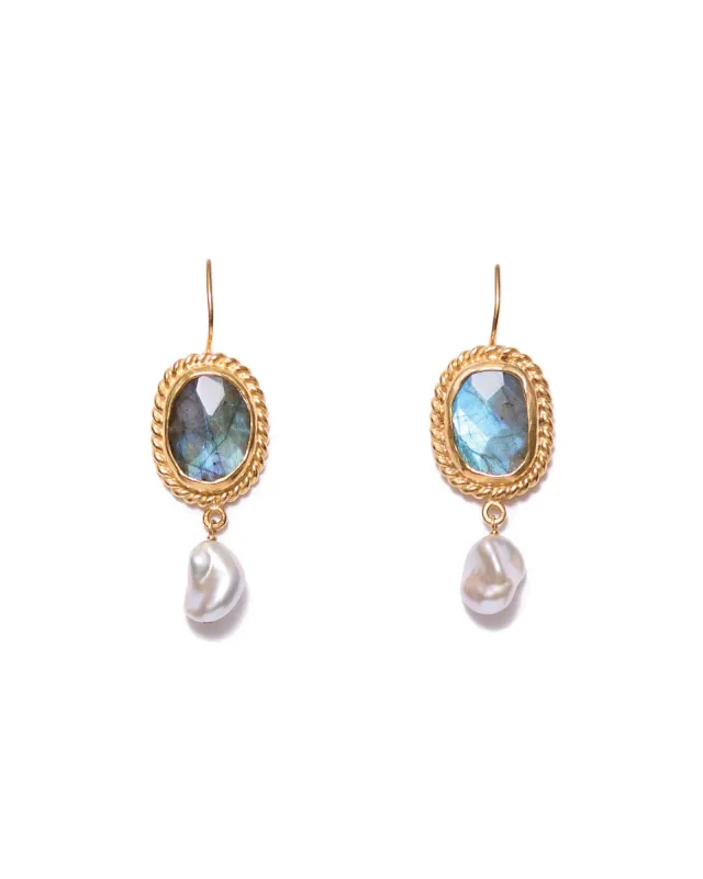 Vignette Drop Earrings sold by Blue Ruby