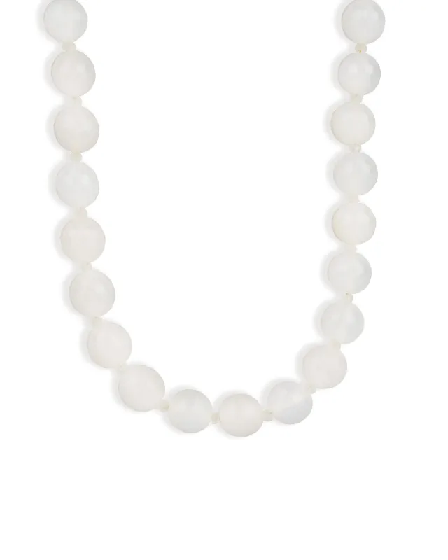 Faceted Mixed Shape Long Beaded Necklace | 10mm sold by Blue Ruby