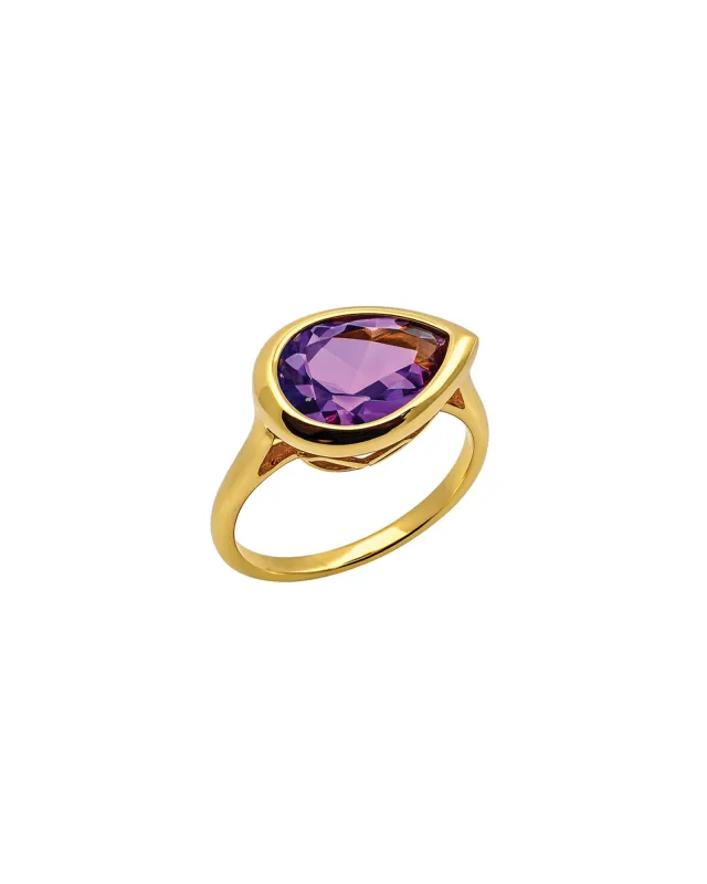 Teardrop Stone Ring sold by Blue Ruby