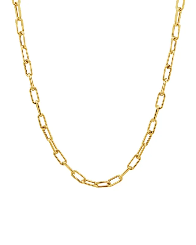Small Paperclip Chain Necklace sold by Blue Ruby