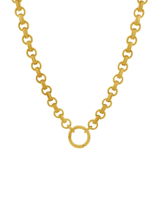 Ring Charm Holder Necklace sold by Blue Ruby