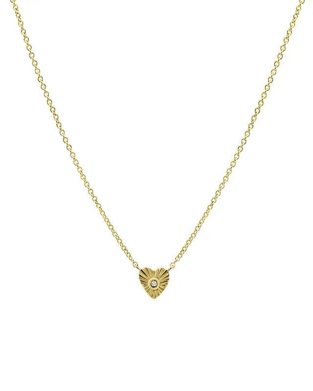 Radiant Heart Necklace sold by Blue Ruby