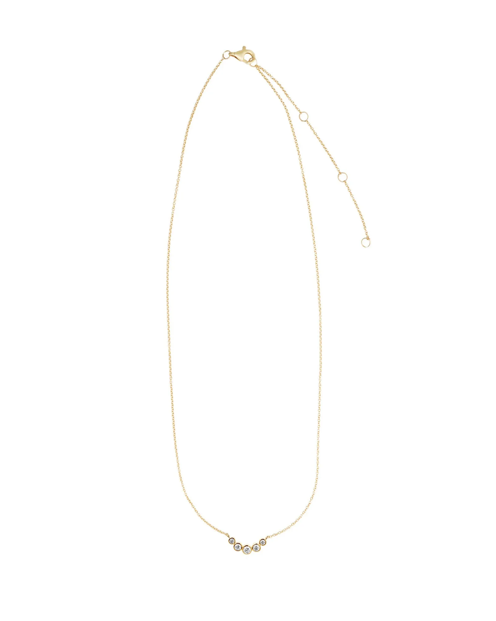 Diamond Arc Necklace sold by Blue Ruby product image thumbnail 3