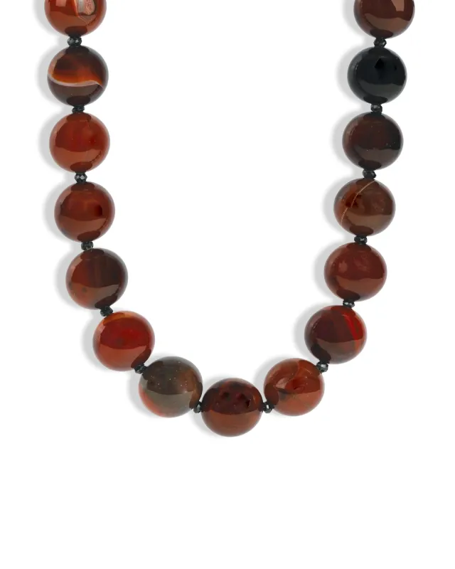 Mixed Shape Chunky Stone Necklace | 14mm sold by Blue Ruby