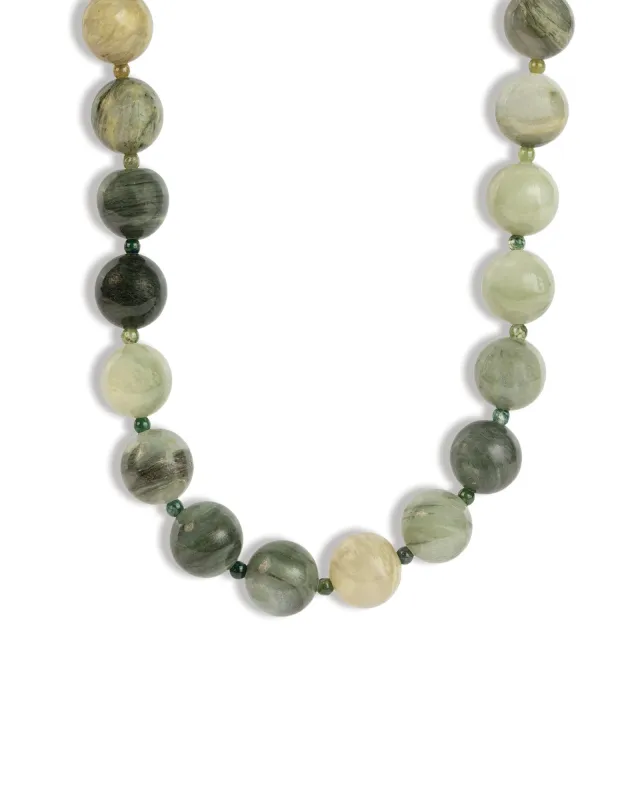 Mixed Shape Chunky Stone Necklace | 12mm sold by Blue Ruby