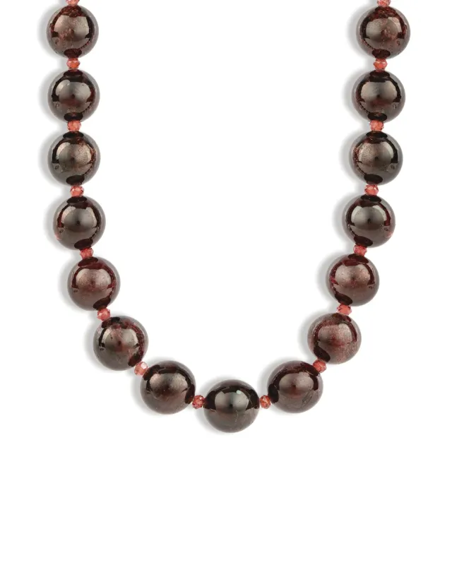 Mixed Shape Chunky Stone Necklace | 12mm sold by Blue Ruby