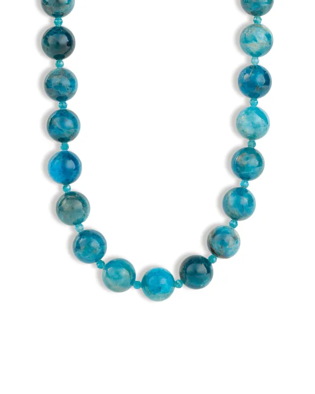 Mixed Shape Chunky Stone Necklace | 12mm sold by Blue Ruby