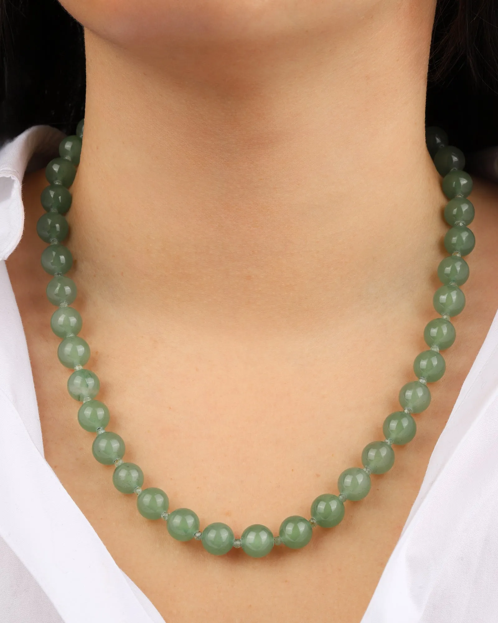 Mixed Shape Long Beaded Necklace | 10mm sold by Blue Ruby product image thumbnail 2
