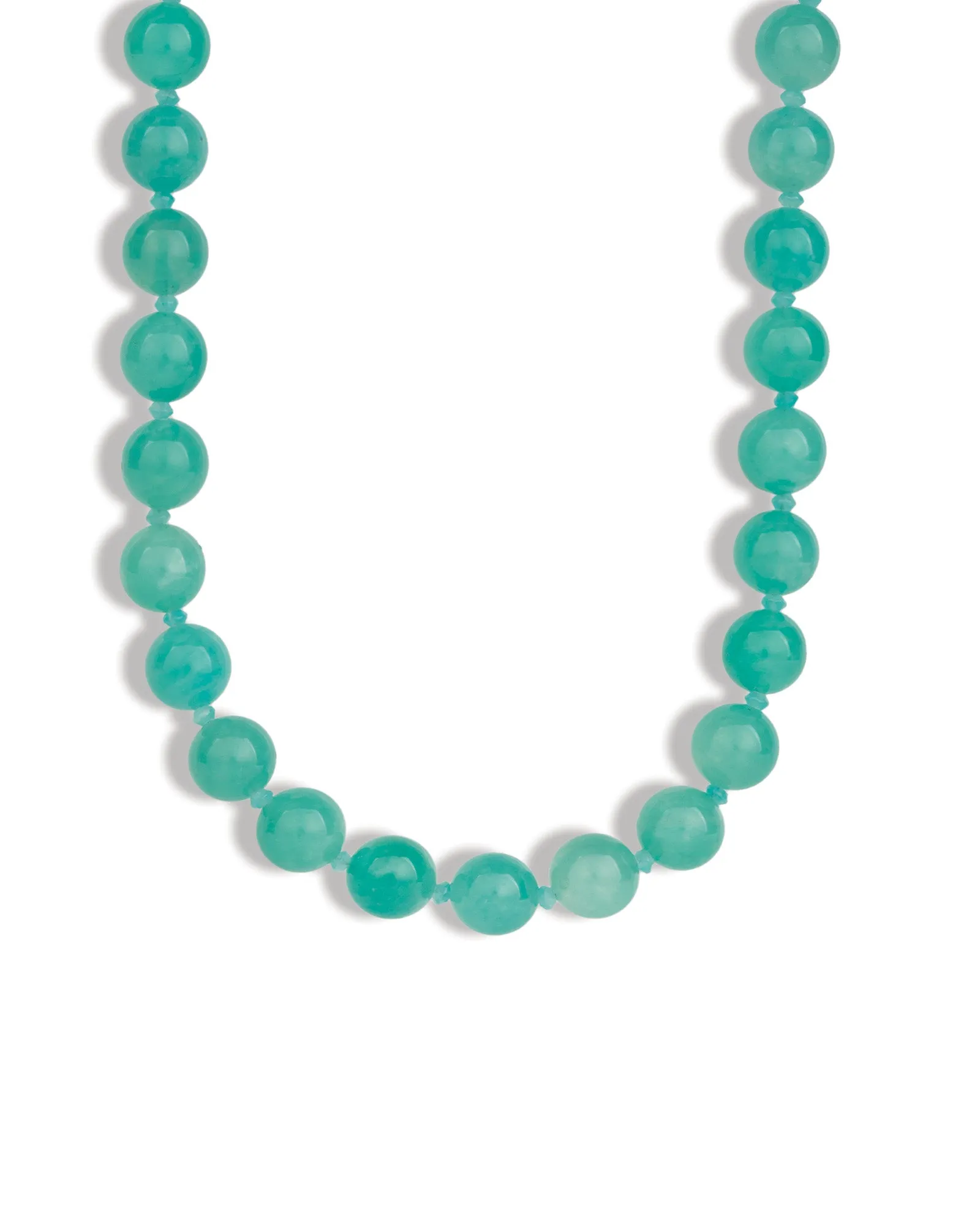 Mixed Shape Long Beaded Necklace | 10mm sold by Blue Ruby