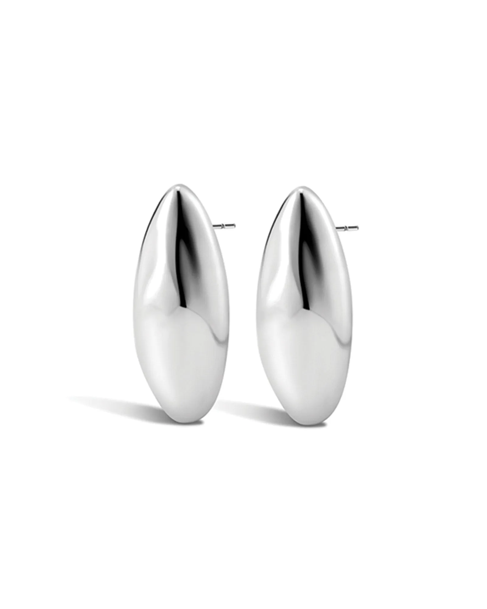 Chrome Orb Studs sold by Blue Ruby