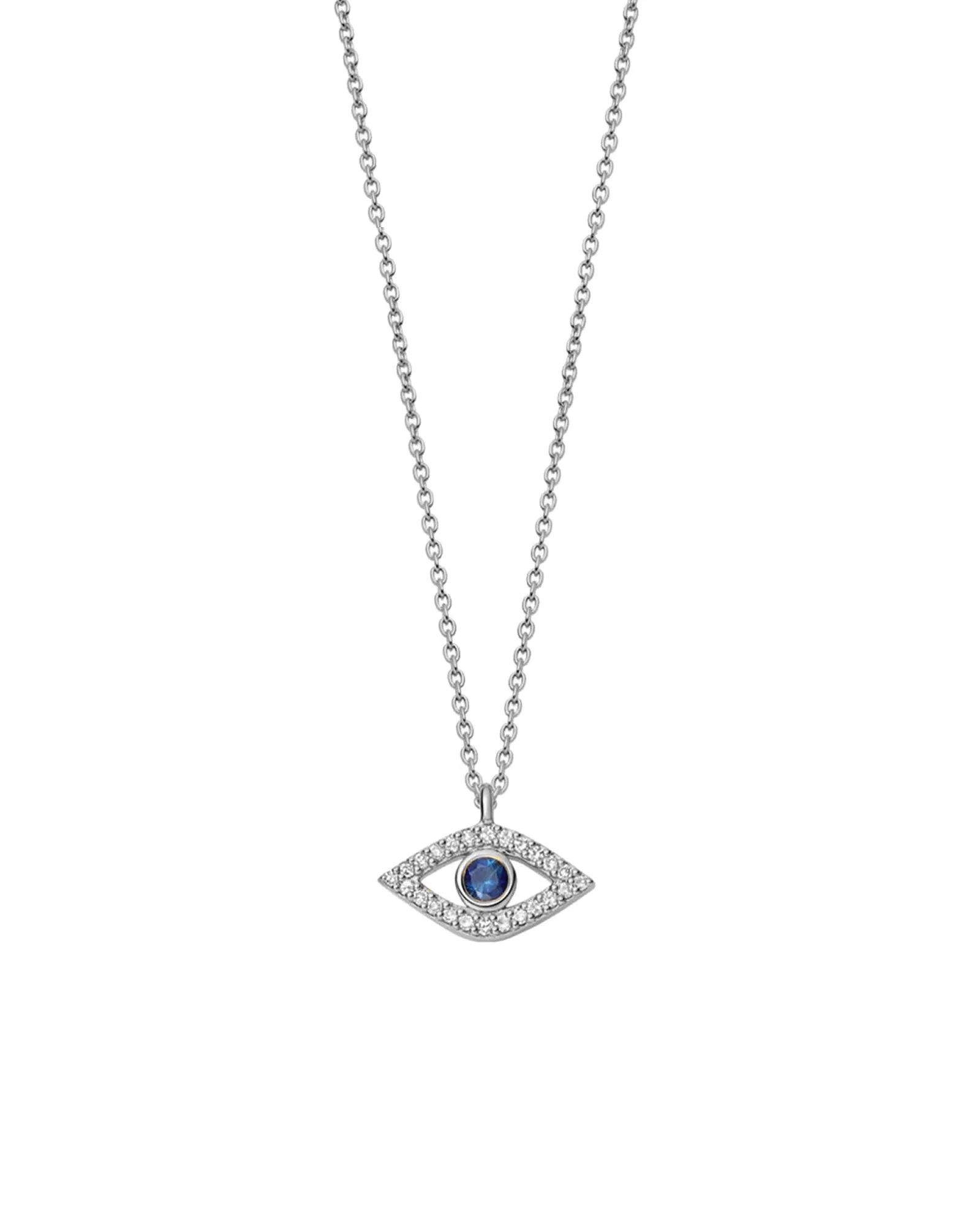 Evil Eye CZ Necklace sold by Blue Ruby