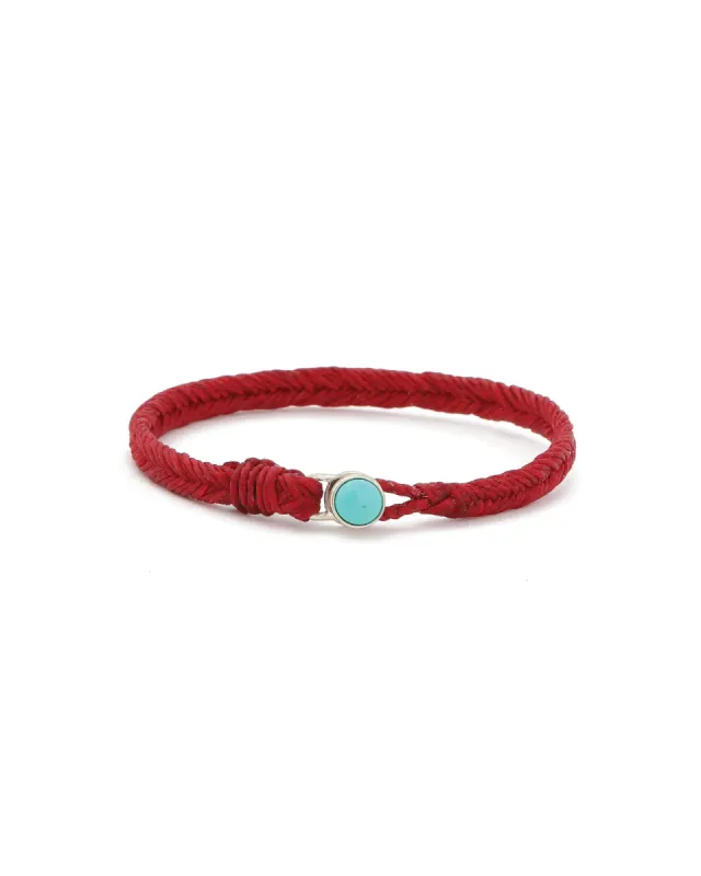 Turquoise Button Bracelet made by Blue Ruby