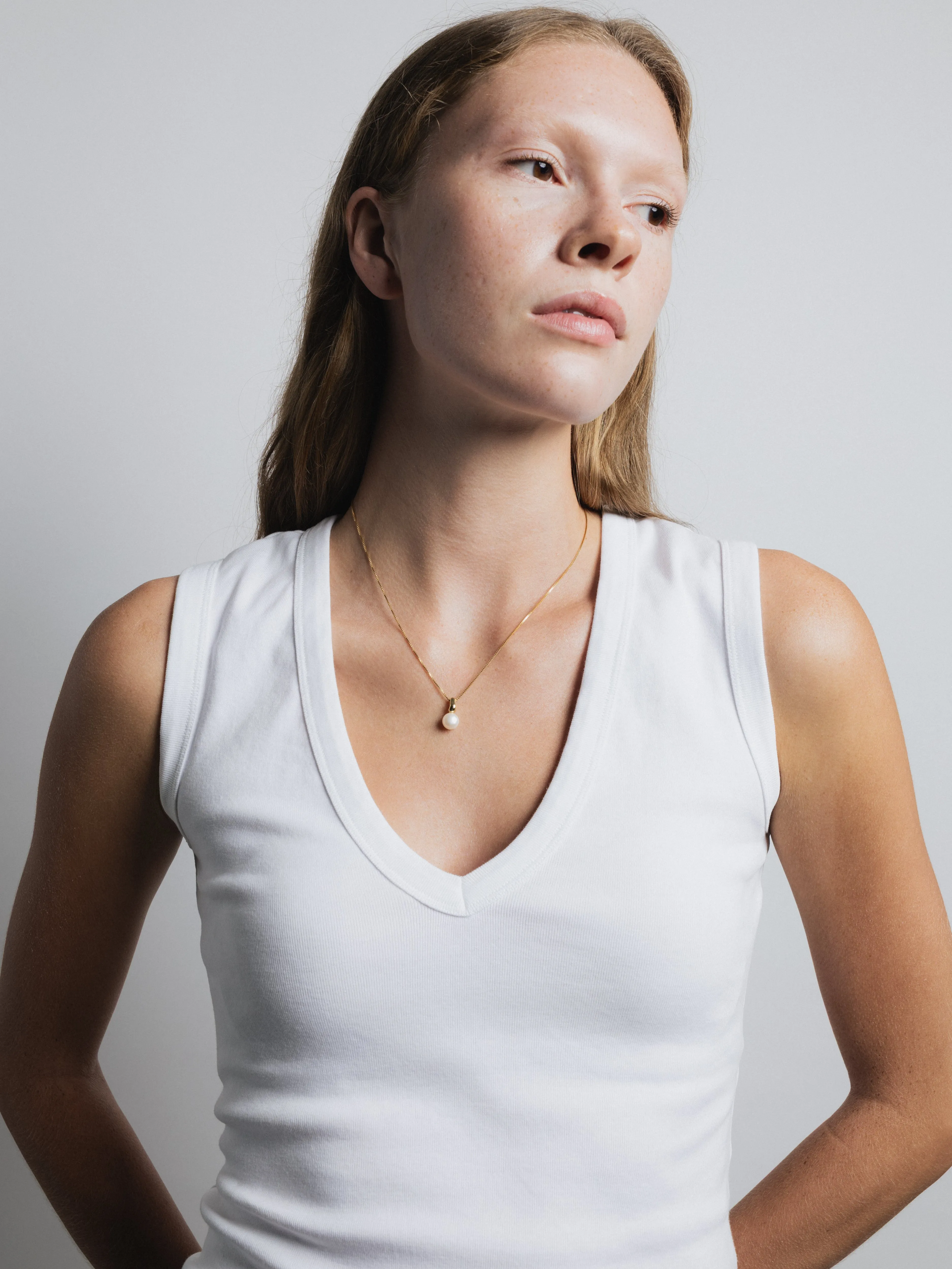 Emmy Box Chain Necklace sold by Blue Ruby product image thumbnail 2