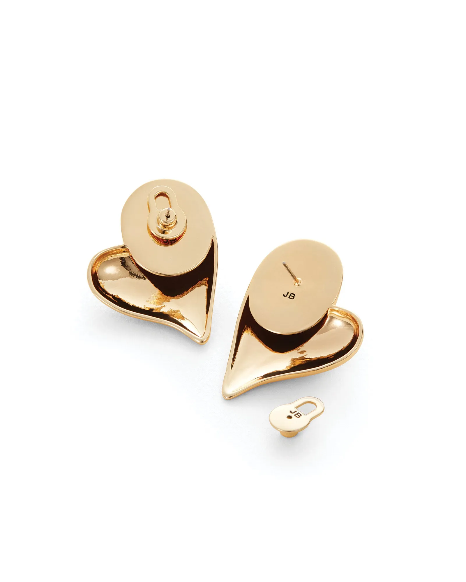 Mega Art Heart Symmetrical Button Earrings sold by Blue Ruby product image thumbnail 3