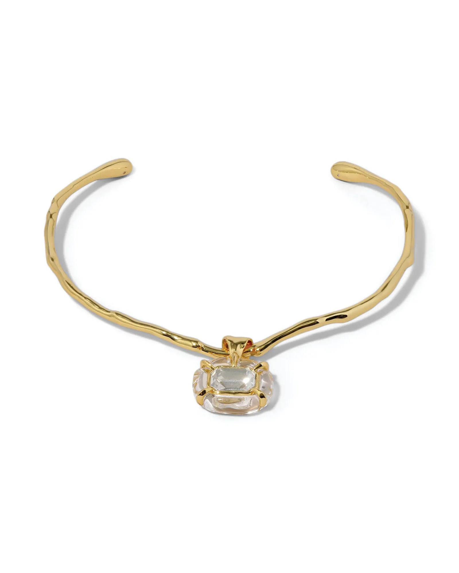 Liquid Lucite Jeweled Crystal Collar sold by Blue Ruby product image thumbnail 3