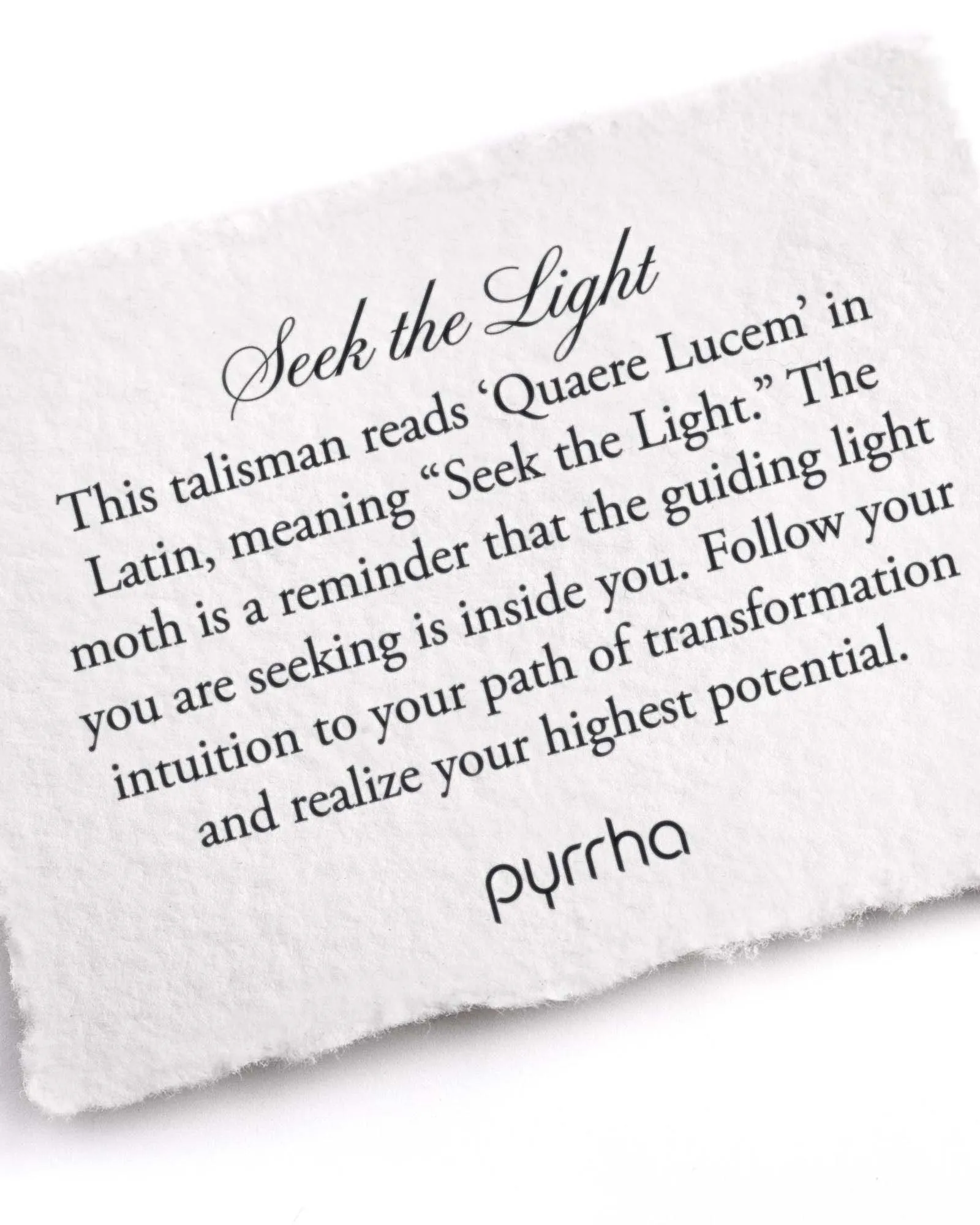 Seek The Light Talisman sold by Blue Ruby product image thumbnail 2